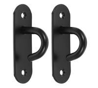 TOYANDONA Anclaje de Pared para Bandas de Resistencia Soporte Inoxidable Multiusos 2 Piezas para Gimnasio y Yoga Colgador de Correa de Yoga