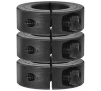 TOYANDONA Anillo de Collarín de Acero Inoxidable para Silla de Oficina Negro Instalación sin Herramientas para Reparación DIY y Evitar Hundimiento del Cilindro de Gas