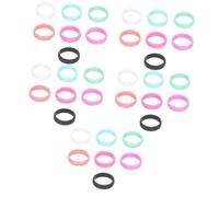 TOYANDONA Anillo De Para Mujeres De Anillos De Fitness Impermeables Y Flexibles Para Entrenamiento De Y Actividades Acuáticas 7 Piezas X 5