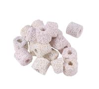 TOYANDONA Anillos de Filtro Biológico para Acuarios Pequeños de 500g, Material Filtrante Blanco Que Favorece Bacterias Nitrificantes y Reduce Nitritos en Acuarios Marinos