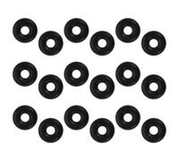 TOYANDONA Anillos de Límite de Goma para Cables de Gimnasio 18 Piezas Anillos de Tope Elásticos para Poleas Accesorios Fitness Compatibles para Máquinas de Cable Casa Reducción de Ruido