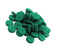TOYANDONA Arandelas de Fieltro Verdes para Teclado de Piano, 90 Piezas, Accesorio de Reparación y Nivelación, Piezas de Reparación para Piano, Lavadora de Teclado, Herramienta