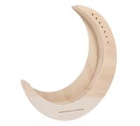 TOYANDONA Arpa De Madera De 7 Cuerdas Para Principiantes, Instrumento De Cuerda Forma De Luna, Portátil y Creativo, Adecuado Para Adultos y Niños, Conjunto Diy Para Ensamblar y Personalizar