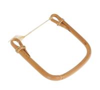 TOYANDONA Asa de Tetera Grande de Ratán Teñido, Compatible Teteras Japonesas y Chinas, Resistente al Calor para Té de Hojas Sueltas y Uso en Juegos de Té Tradicionales