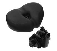 TOYANDONA Asiento de Bicicleta Ergonómico con Espuma Acolchada Diseño de Corta Antideslizante para Hombres y Mujeres Cómodo y Resistente para Ciclismo Indoor y Outdoor Montaña y Fitness