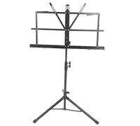 TOYANDONA Atril para Partituras Ajustable Trípode de Hierro Soporte Portátil para Notación Musical Hogar y Prácticas de Instrumentos