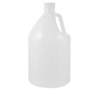 TOYANDONA Balde Plástico Blanco con Asa Resistente Corrosión para Almacenamiento de Agua y Líquidos Botella Portátil Reutilizable para Acampar y Uso Doméstico Reutilizable