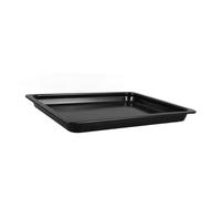 TOYANDONA Bandeja de Horno de Esmaltado Negra Bandeja Multifunción para Asar Hornear para Hornos Eléctricos Inducción Conductividad Rápida y Ahorro de Energía
