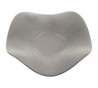 TOYANDONA Bandeja para Joyas de Porcelana Negra Diseño Ondulado Plato Pequeño Multifuncional para Anillos y Collares Accesorio Estético para Escritorio y Almacenamiento de Objetos