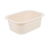 TOYANDONA Bañera Para Cambiar Bebés Cuenco Portátil Para Mesa De Cambio Diseño Grueso y Resistente Para Lavar Bebés Lechoso