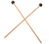 TOYANDONA Baquetas de Percusión Baquetas para Marimba de Cabeza de Goma para Xilófono Mazas para Instrumentos de Percusión Escenario Musical