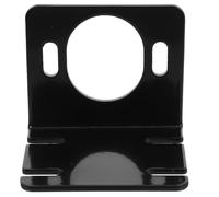 TOYANDONA Base de montaje del motorreductor ajustable en acero negro para motores DC 3420 con soporte resistente y aplicación en accesorios de tractor
