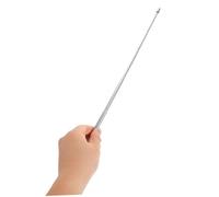 TOYANDONA Bastón de Dirección para Orquesta Ligero de Acero Inoxidable Varilla Práctica para Directores de Coro Accesorio Musical para Coordinación Grandes Eventos