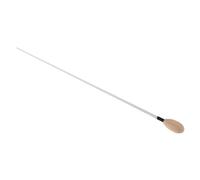 TOYANDONA Bastón De Director De Concierto Mullido Pegatinas Vástago De La Válvula De Vacío Vástago De Válvula De Mantenimiento Mini Pegatinas Bastón De Ritmo Válvula De Cromo Madera Beige