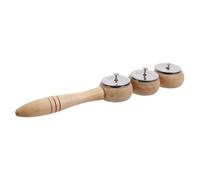 TOYANDONA Bastón De Jingle De Madera Campanas Instrumento Musical De Percusión Para Niño Niña Juguete Educativo Para Actividades Casa Escuela y Jardín De Infancia