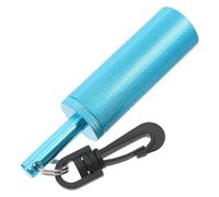 TOYANDONA Bastón de Señalización de Buceo Aluminio con Bola Interior Agitador Antideslizante para Comunicación Subacuática y Seguridad Buceo
