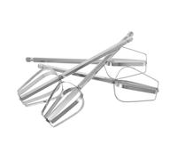 TOYANDONA Batidor de Cocina Profesional 4 Piezas de Acero Inoxidable 304 Batidor Manual para Mezclar Masa Salsas y Crema Accesorio Resistente al Calor para Uso Doméstico y Reutilizable