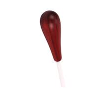 TOYANDONA Batuta de Dirección Musical Profesional, Mango de Madera de Palo de Rosa Color Púrpura Oscuro, Ligera y Duradera para Concierto y Orquesta