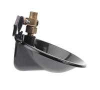 TOYANDONA Bebedero Automático para Ovejas de Hierro Válvula de Cobre Cuenco de Agua Duradero y Resistente para Ganadería y Agrícola Comedero para Animales de Granja