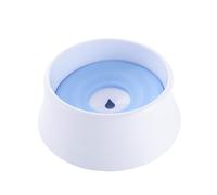 TOYANDONA Bebedero Flotante Antisalpicaduras para Perros con Gran Capacidad Cuenco de Agua Azul para Mascotas Dispensador Fácil de Limpiar y Desmontable