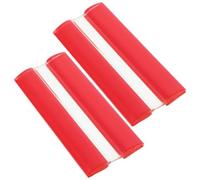TOYANDONA Bisagras Autoadhesivas de Acrílico Rojo Pack de 2 Piezas Multi-funcionales Fuerte Sujeción para Puertas Pequeñas Repuesto Adecuado para Puertas de Armarios y Neveras
