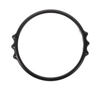 TOYANDONA Bisel del Velocímetro para Motocicleta de 5 Pulgadas Carcasa Negra Resistente la Intemperie, Anillo Embellecedor Protector para Tacómetro, Fácil Mantenimiento y Visibilidad