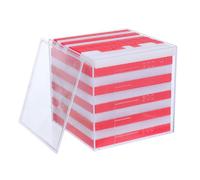 TOYANDONA Bloques de Base Diez de Plástico para Matemáticas Infantiles Cubos de Conteo Multilayer para Enseñanza de Unidades de Volumen Material Didáctico Manipulativo para Jardín de