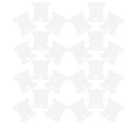 TOYANDONA Bobinas Transparentes para Punto de Cruz Organizador de Hilo de Bordar de Plástico Tabla Enrolladora para 200 Bobinas Almacenamiento Portátil para Costura y Manualidades