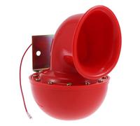 TOYANDONA Bocina Eléctrica de Caracol Potente para Coche y Motocicleta Bocina de Aire Resistente al Agua Instalación Sencilla Redonda para Camiones y Vehículos Todoterreno