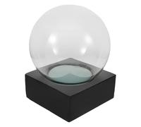 TOYANDONA Bola de Nieve de Cristal: construye tu Propia Bola de Nieve vacía para Manualidades, Fiestas y Decoraciones de Boda. Fácil Montaje. Terrarios DIY.
