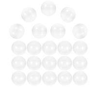 TOYANDONA Bolas de Cápsulas de Plástico Rellenable, Redondas, Vacías | Plástico Liso, Cierre Abierto, para Ver Contenido, Fiesta y Reparto de Premios