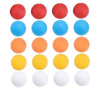 TOYANDONA Bolas Huecas De Entrenamiento para Interiores Paquete De Accesorios De Práctica para De Técnicas El 20 Piezas*2