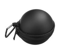TOYANDONA Bolsa de Almacenamiento para Yoyos de 2 Compartimentos, Estuche Portátil de Eva Negro, Caja Resistente y Ligera para Guardar y Proteger Balones de Yo-yo en Deportes y Juegos