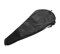 TOYANDONA Bolsa de Hombro para Raqueta de Tenis 1 Pieza, Funda Protectora de Tela Oxford Negra, Bolsa Organizadora para Transporte y Almacenamiento de Equipo de Tenis y Pickleball, Uso