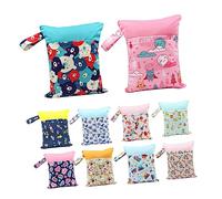 TOYANDONA Bolsa De Sujeción De Almohadilla De Lactancia Bolsa De Servilletas Sanitarias con Cremallera Bolsa De Toallas Sanitarias Bolso De La Primera Regla Tampones Portátil Bebé Pañal
