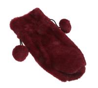 TOYANDONA Bolsa de Vino de Felpa Roja para Botellas de Vino Tinto y Cerveza Funda Navideña Reutilizable para Decoración Festiva Envoltorio para Botellas de Cumpleaños y Bodas