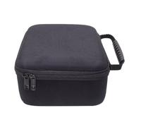 TOYANDONA Bolsa Organizadora de Cables de Datos de Tela Oxford Negra de Gran Capacidad, Resistente para Gestionar Auriculares y Cables USB en Viajes y Exteriores