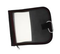 TOYANDONA Bolsa Organizadora para Señuelos de Pesca con Ventana Transparente Cierre con Cremallera y Hebilla Resistente y Portátil para Camarones Calamares y Cebos Blandos