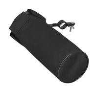 TOYANDONA Bolsa para Baquetas de Batería Contenedor de Baquetas Resistente para Soporte de Micrófono y de Limpiar Material Duradero Color Negro