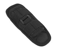 TOYANDONA Bolsa para Linterna Estuche de Transporte Clip Giratorio 360° Correa de Nailon Funda Ajustable para Camping Exterior