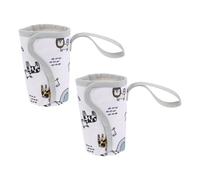 TOYANDONA Bolsa Térmica para Biberones Tamaño Grande, Funda Protectora Aislante para Botellas de Leche Materna, Juego de 2 Piezas, Resistente a Golpes, Portátil para Uso Diario y