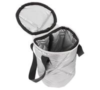 TOYANDONA Bolsa Térmica para Llevar de 1 Pieza, Tamaño Redondo (diámetro 13 Cm, Altura 18 Cm), Bolsa Aislante Gruesa para Alimentos Calientes y Fríos, Resistente al Frío para Trabajo,