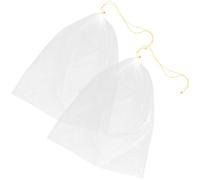 TOYANDONA Bolsas de Filtro de Miel Reutilizables de Malla de Nailon 2 Unidades, Colador Multifuncional para Apicultura, Cedazo para Té, Jugos y Cocina Doméstica