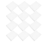 TOYANDONA Bolsas de Malla de Color Claro Reutilizables para Filtro de Acuario 15x20 Cm, 12 Unidades, Soporte Lavable para Medios Filtrantes, Filtro de Peceras, Filtración Fina