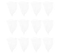 TOYANDONA Bolsas de Malla para Mariscos y Cangrejos 50 Cm en Color Claro de Nailon Resistente Reutilizables Multifunción para Almacenamiento y Transporte de Productos Agrícolas Pack 100