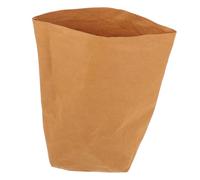 TOYANDONA Bolsas De Papel Kraft Lavables 12x12 Cm Bolsa para Alimentos Pan y Frutas Papel Kraft Ecológico Reutilizable Almacenamiento Doméstico y Viaje 1 Unidad