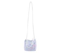 TOYANDONA Bolso Bandolera Cuadrado de Estilo Chino Elegante para Mujeres, Ligero y Portátil Botón Magnético de Algodón y Lino, Adecuado para Uso Diario