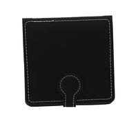 TOYANDONA Bolso Negro para Púas De Guitarra Estuche Resistente De Cuero Organizador Portátil para Púas Diseño Anticaída Compatible con Guitarra Acústica y Eléctrica para Amantes