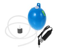 TOYANDONA Bomba de oxigeno Acuario aireador Recargable Bomba de Aire de Pescado Recargable Bomba de Agua electrica minibomba de Aire Bomba de Abdominales Blue