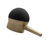 TOYANDONA Boquilla de Pulverización Dorada para Fibras Capilares, Aplicador Aerosol para Espesar el Cabello, Accesorio Profesional para Salón, Fácil y Preciso, Uso en Pérdida